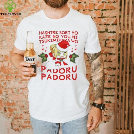 Padoru Padoru Text Merry Christmas Everyone Shirt