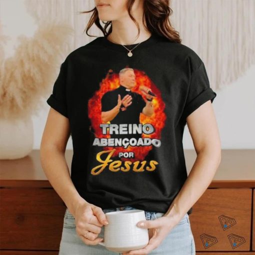 Padre marcelo rossI treino abencoado por Jesus shirt