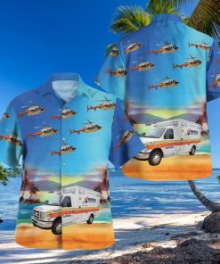 Pafford Emergency Medical Services Louisiana Fleet Hawaiian Shirt