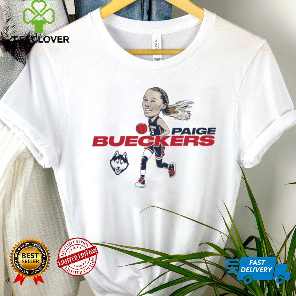Paige Bueckers UConn Huskies caricature 2023 shirt Paige Bueckers UConn Huskies caricature 2023 shirt