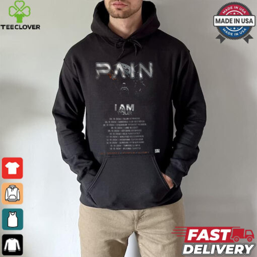 Pain Band Dalarna Sweden 4 October 2024 I Am On Tour shirt