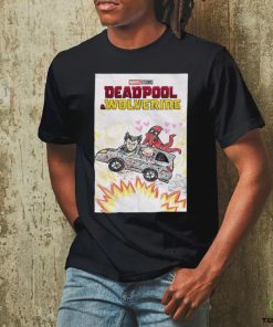 Painting Deadpool & Wolverine Poster Long Sleeve T Shirt