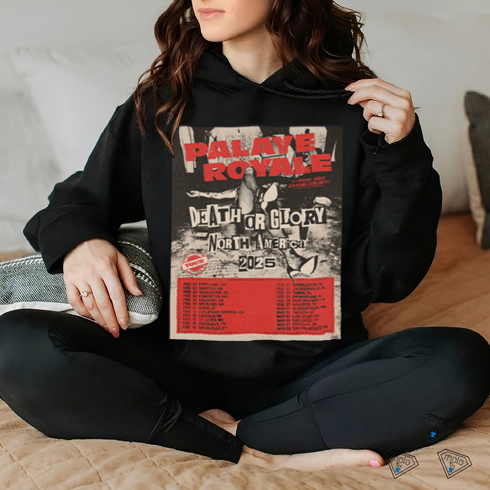 Palaye Royale Death Or Glory World Tour 2025 North America Fan Gifts Classic T Shirt Palaye Royale Death Or Glory World Tour 2025 North America Fan Gifts Classic T Shirt