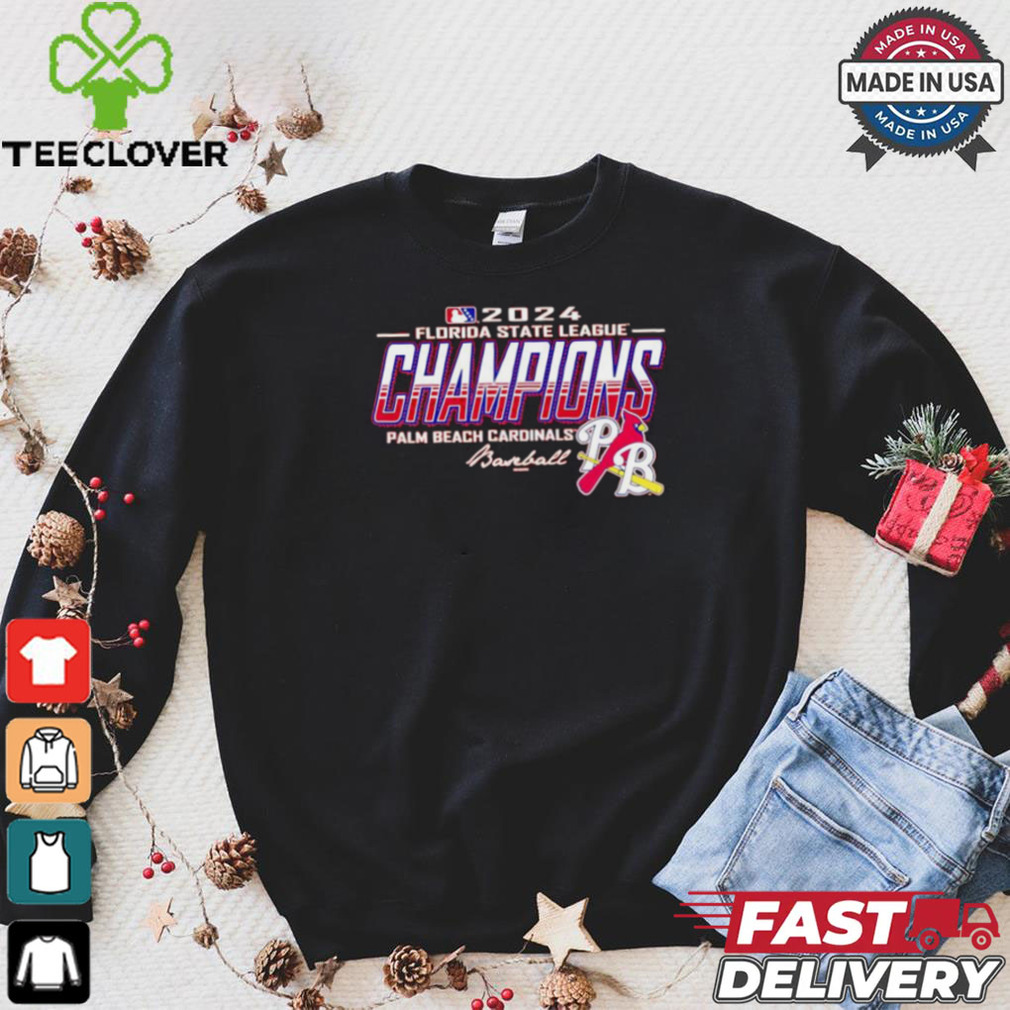 Palm Beach Cardinals 2024 Florida State League Champion shirt Palm Beach Cardinals 2024 Florida State League Champion shirt