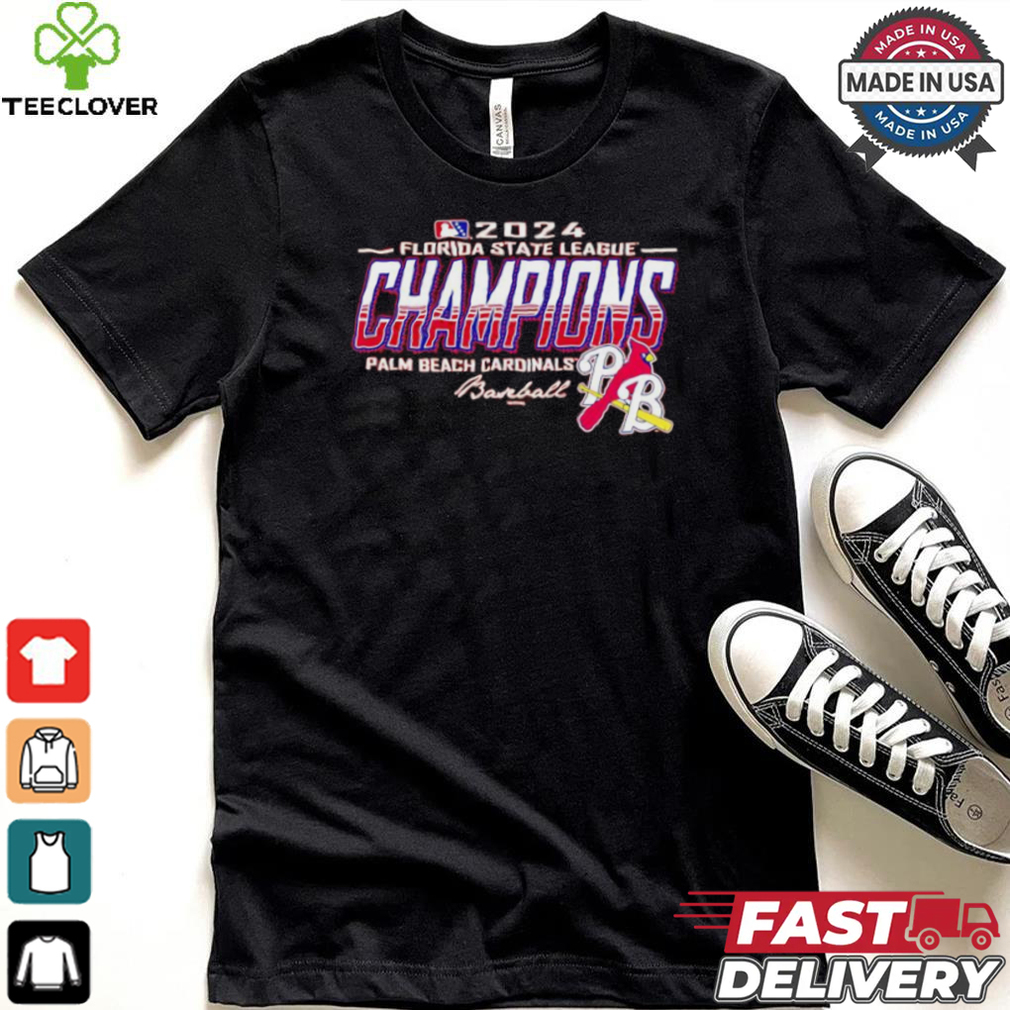 Palm Beach Cardinals 2024 Florida State League Champion shirt Palm Beach Cardinals 2024 Florida State League Champion shirt