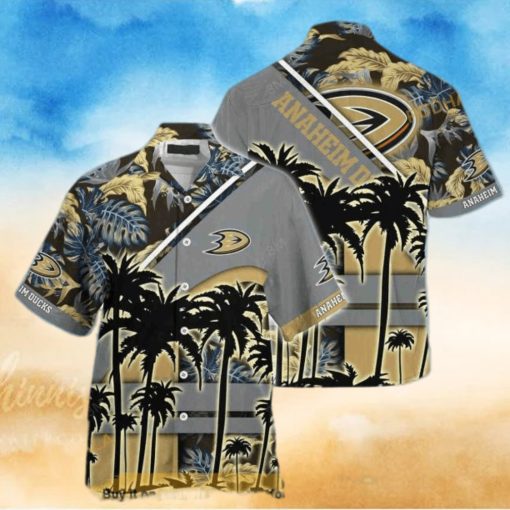 Palm Island Anaheim Ducks Funny Hawaiian Shirt