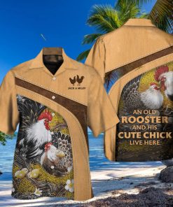 Palm Tree Breeze Palm Trees and Tropical Sunsets Aloha Hawaiian Shirt