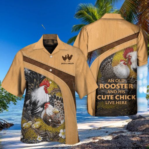 Palm Tree Breeze Palm Trees and Tropical Sunsets Aloha Hawaiian Shirt