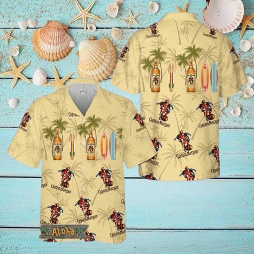 Palm Trees Hawaii Captain Morgan Hawaii Shirt For Men And Women Gift Hawaiian Beer