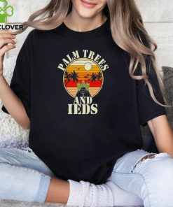 Palm Trees and IEDs sunset shirt