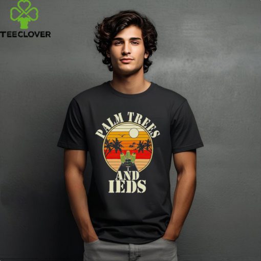 Palm Trees and IEDs sunset shirt