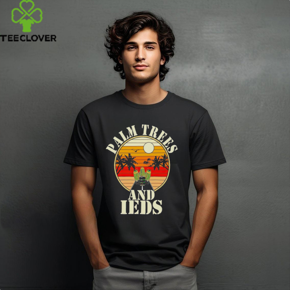 Palm Trees and IEDs sunset shirt Palm Trees and IEDs sunset shirt