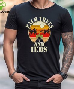 Palm Trees and IEDs sunset shirt