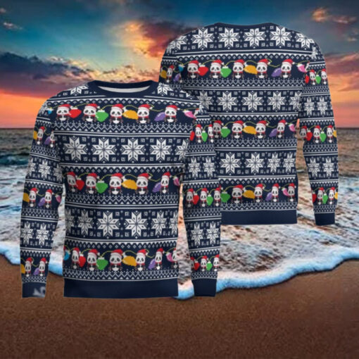 Panda Snowfalke Christmas Ugly Sweater