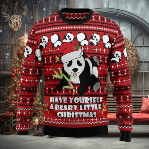 Panda Ugly Christmas Sweater Thankgiving Gift Men Women