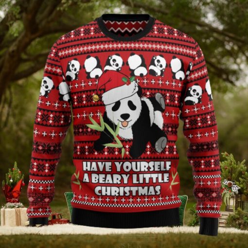 Panda Ugly Christmas Sweater Thankgiving Gift Men Women