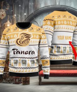 Panera Bread Personalizeds Knitting Pattern 3D Print Ugly Sweater