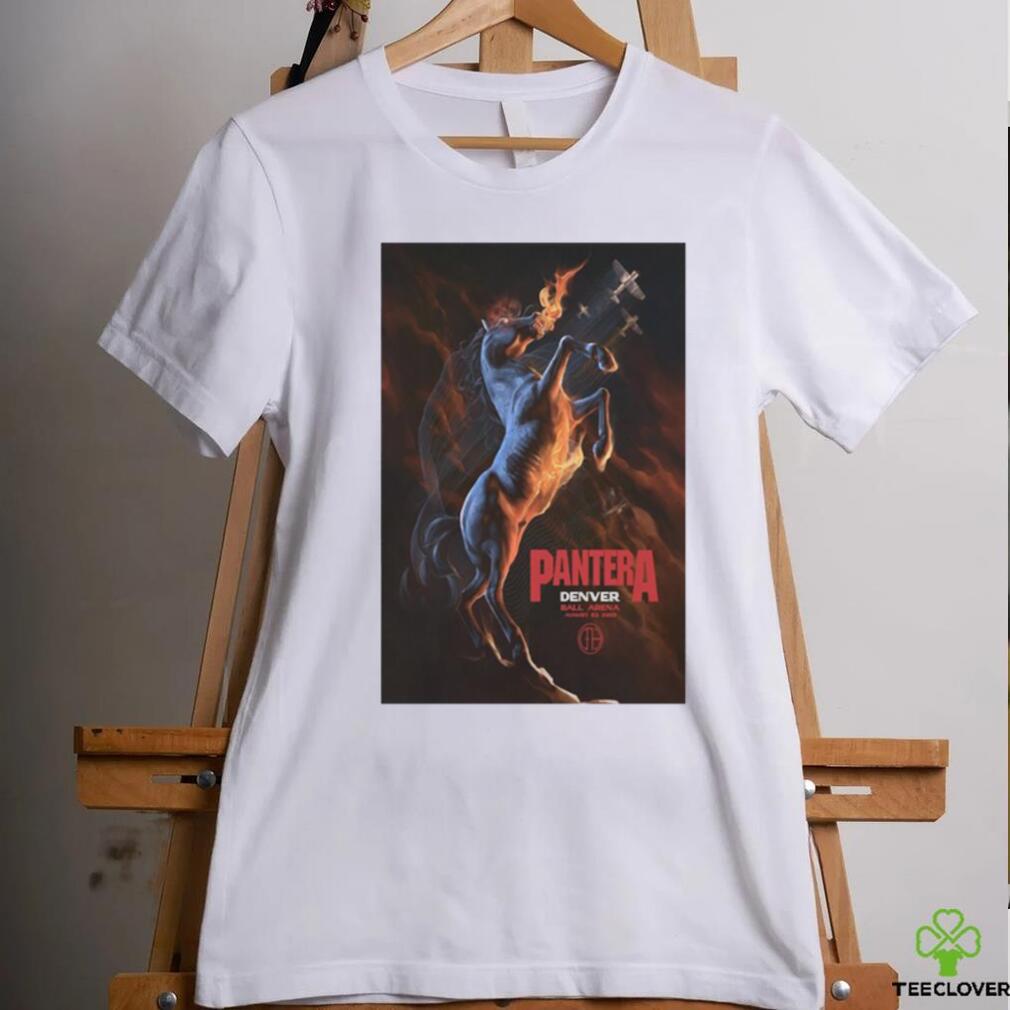 Pantera Denver Ball Arena August 23 2023 T Shirt Pantera Denver Ball Arena August 23 2023 T Shirt