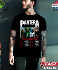 Pantera Europe Tour 2025 shirt