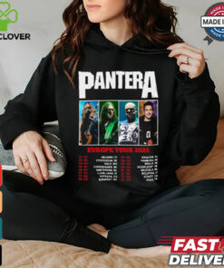 Pantera Europe Tour 2025 shirt