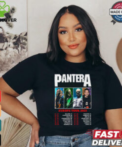 Pantera Europe Tour 2025 shirt