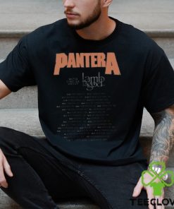 Pantera For The Fans For The Brothers For Legacy Merch, Pantera Rock Music 2023 Shirt, Pantera 2023 Tour With Lamp Of God Shirt