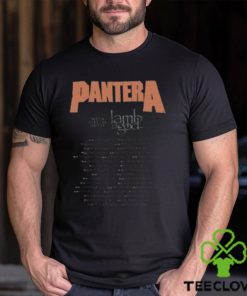 Pantera For The Fans For The Brothers For Legacy Merch, Pantera Rock Music 2023 Shirt, Pantera 2023 Tour With Lamp Of God Shirt