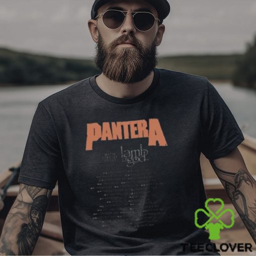 Pantera For The Fans For The Brothers For Legacy Merch, Pantera Rock Music 2023 Shirt, Pantera 2023 Tour With Lamp Of God Shirt