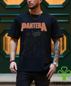 Pantera For The Fans For The Brothers For Legacy Merch, Pantera Rock Music 2023 Shirt, Pantera 2023 Tour With Lamp Of God Shirt