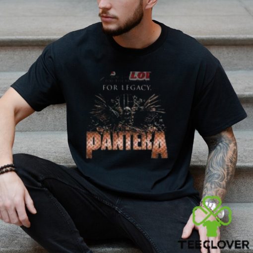 Pantera For The Fans For The Brothers For Legacy Merch, Pantera Rock Music 2023 Shirt, Pantera 2023 Tour With Lamp Of God T Shirt