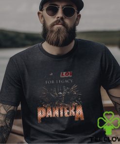 Pantera For The Fans For The Brothers For Legacy Merch, Pantera Rock Music 2023 Shirt, Pantera 2023 Tour With Lamp Of God T Shirt