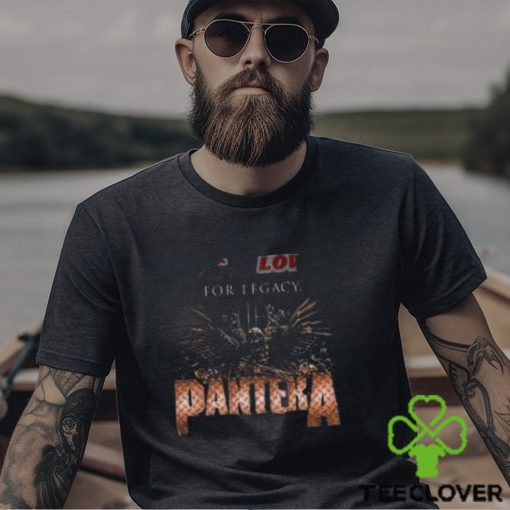 Pantera For The Fans For The Brothers For Legacy Merch, Pantera Rock Music 2023 Shirt, Pantera 2023 Tour With Lamp Of God T Shirt