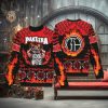 Pantera Christmas From Hell Psycho Holiday Knitted Ugly Christmas Sweater