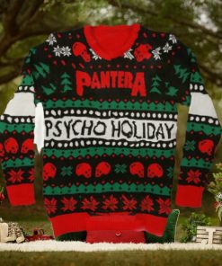 Pantera Psycho Holiday Knitted Ugly Christmas Sweater