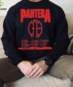 Pantera announce early 2025 european tour date and place list shirt