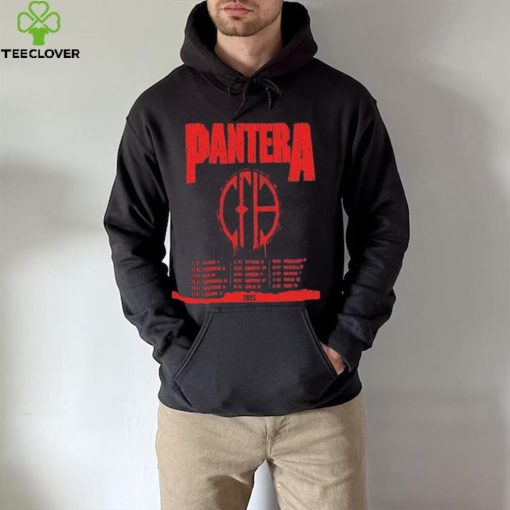 Pantera announce early 2025 european tour date and place list hoodie, sweater, longsleeve, shirt v-neck, t-shirt