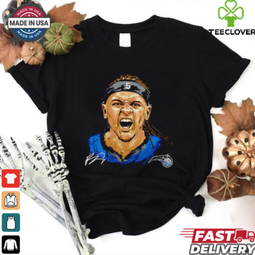 Paolo Banchero Orlando Magic portrait signature shirt