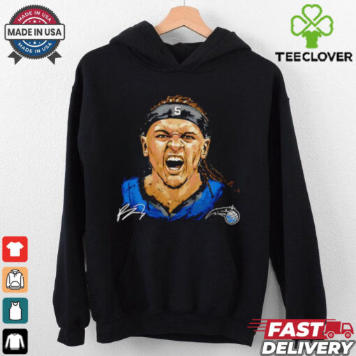 Paolo Banchero Orlando Magic portrait signature shirt