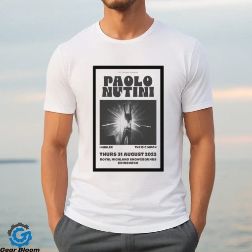 Paolo nutini bringing candy to culture room august 31 2023 art poster design t shirt