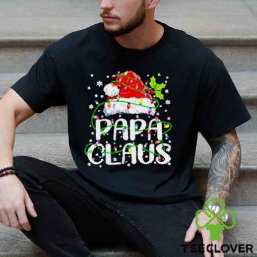 Papa Claus Christmas Lights hoodie, sweater, longsleeve, shirt v-neck, t-shirt