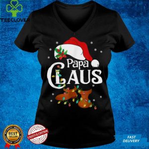 Papa Claus Shirt Family Matching Papa Claus Pajama T Shirt