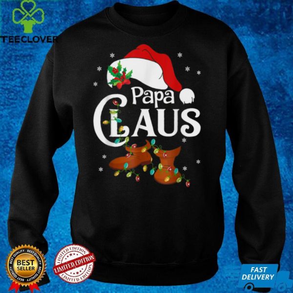 Papa Claus Shirt Family Matching Papa Claus Pajama T Shirt