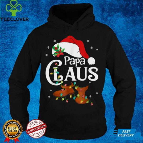 Papa Claus Shirt Family Matching Papa Claus Pajama T Shirt