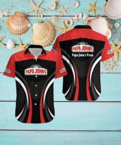 Papa John’s Pizza Resort Logo All Over Print Hawaiian Shirt For Men And Women
