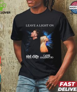 Papa Roach Carrie Underwood Leave A Light On 988 Shirt
