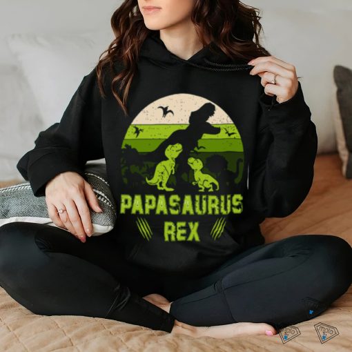 PapaSaurus Rex t hoodie, sweater, longsleeve, shirt v-neck, t-shirt