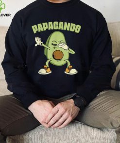 Papacado Vegan Dad Fathers Day Fruit Avocado Lovers Daddy T Shirt 1
