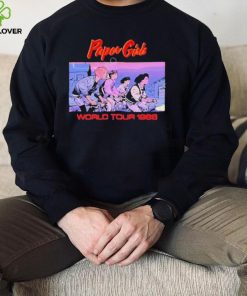 Paper girls world tour 1988 shirt