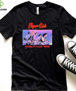 Paper girls world tour 1988 shirt