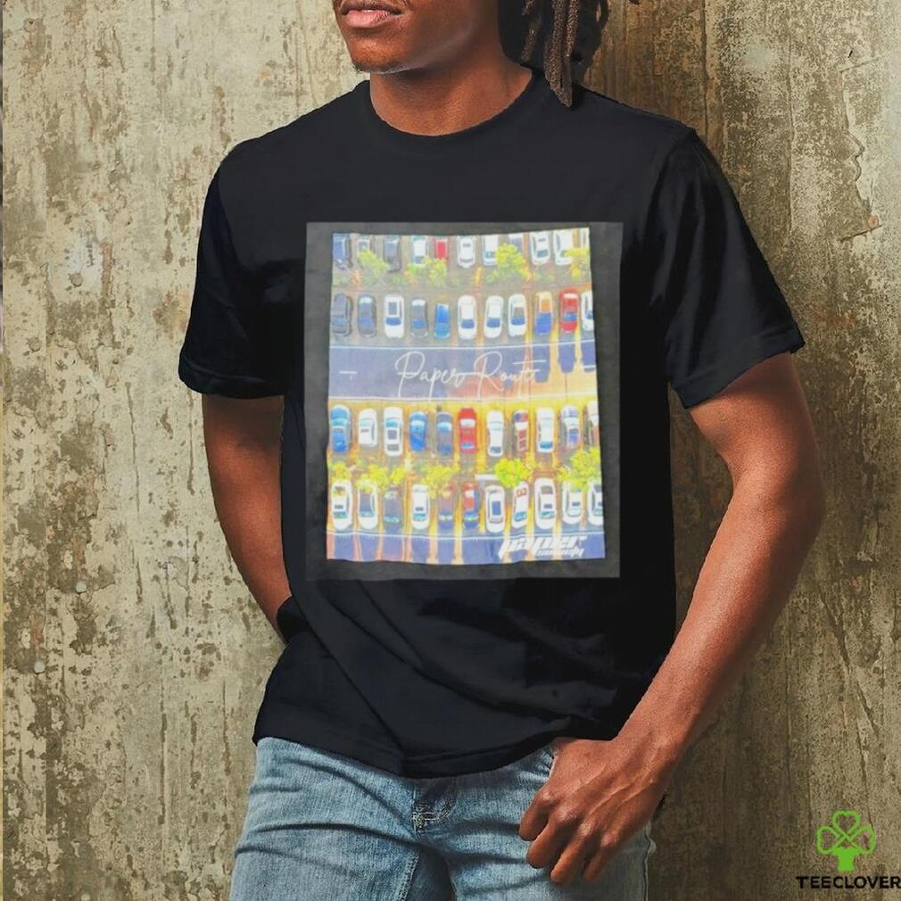 Paper route car park shirt Paper route car park shirt